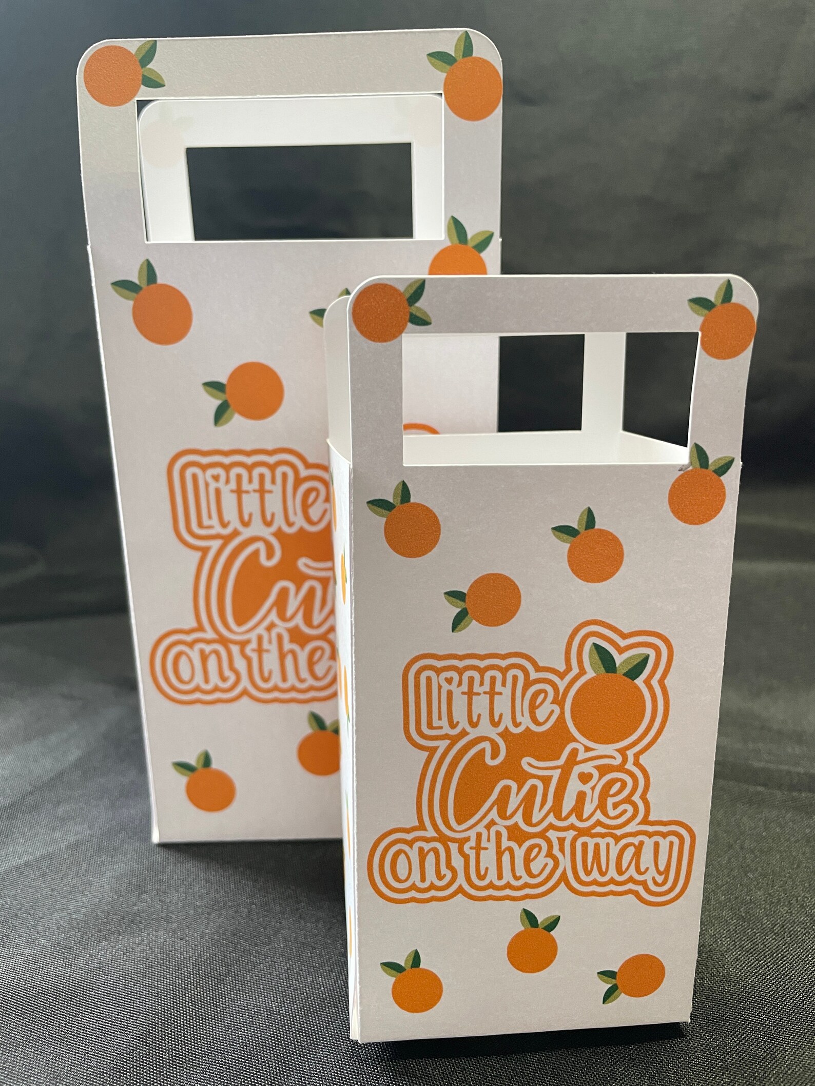 Little Cutie on the Way/Cuties/Oranges/Tangerines Gift Bag Etsy