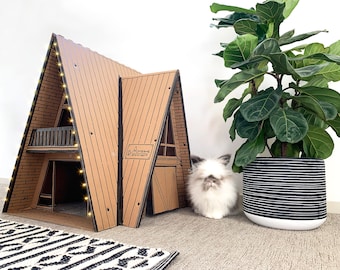 A frame cat hot sale house