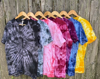 Tie Dye V Neck T-Shirt