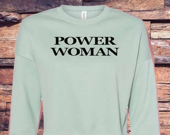 Women's Cropped Crew Fleece