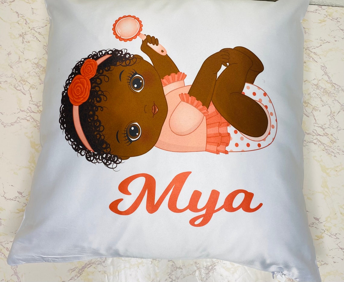 Personalized Baby Girl Pillow/infant Pillows/nursery/kids Etsy