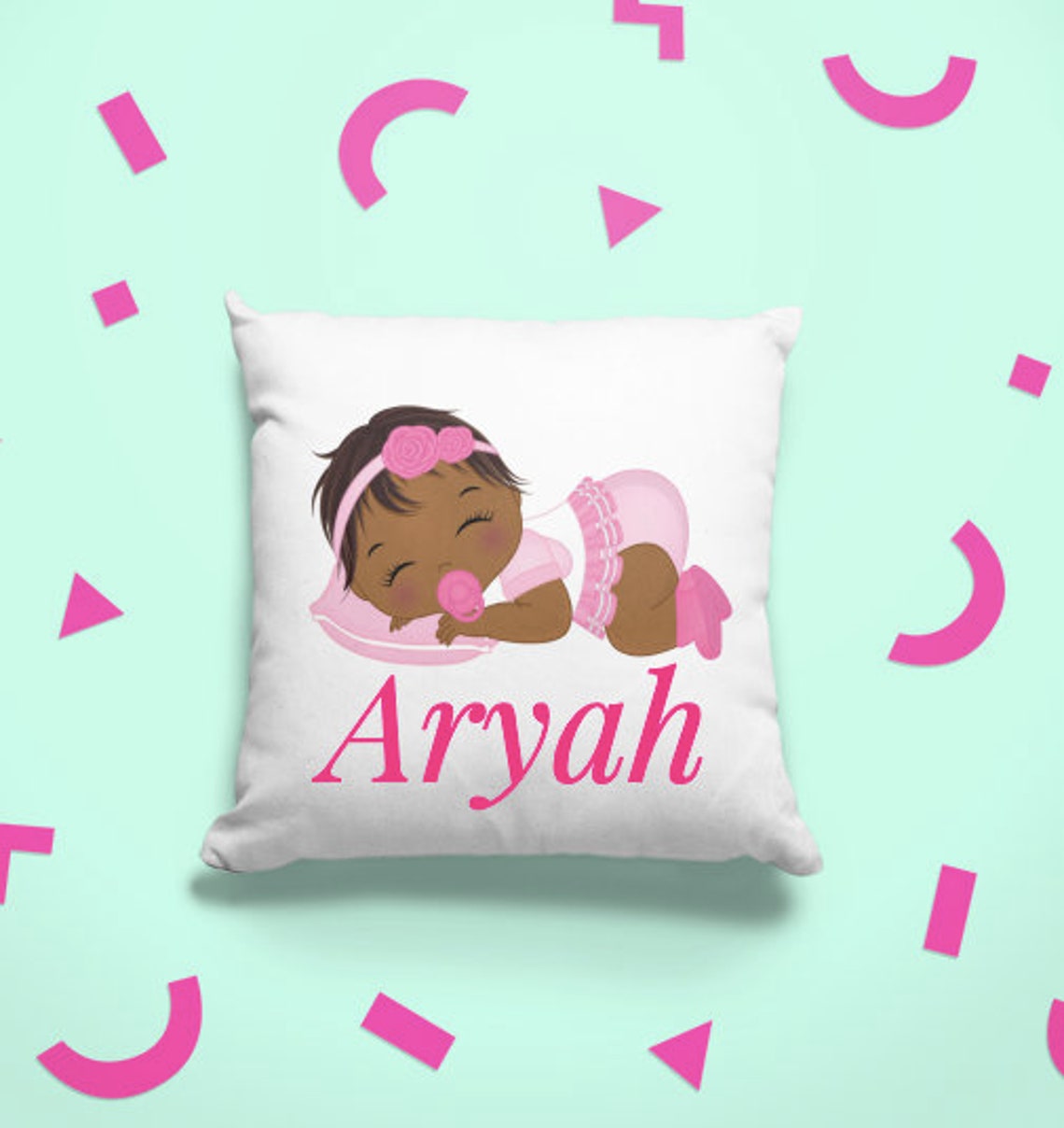 Personalized Baby Girl Pillow/infant Pillows/nursery/kids Etsy