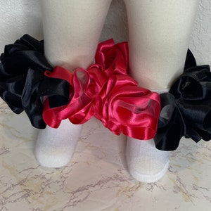 Ribbon Lace for Socks- TuTu Socks, Ribbon socks, Dance socks, Cheer socks, Ribbon Anklets, Free Shipping
