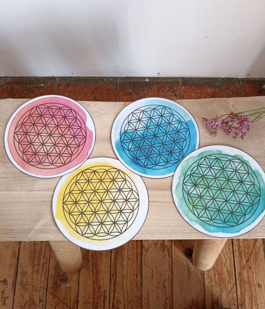 Fleur de Vie Plastifiée