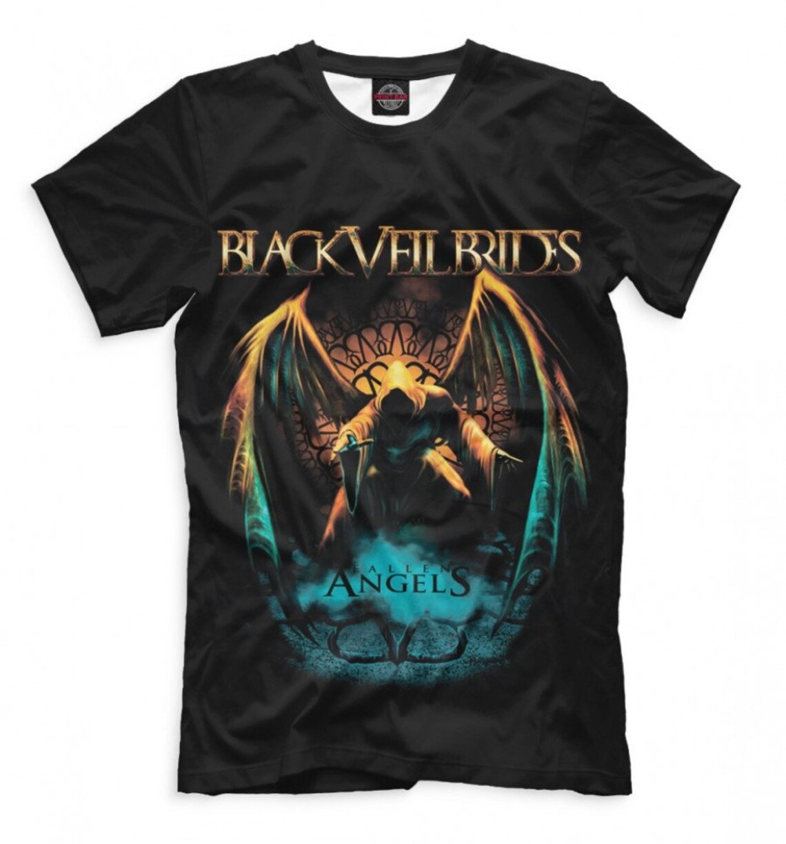 Black Veil Brides Fallen Angels TShirt Premium Quality Etsy