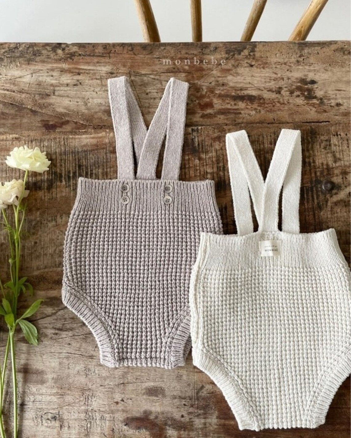 Baby clothes Knit overalls Etsy