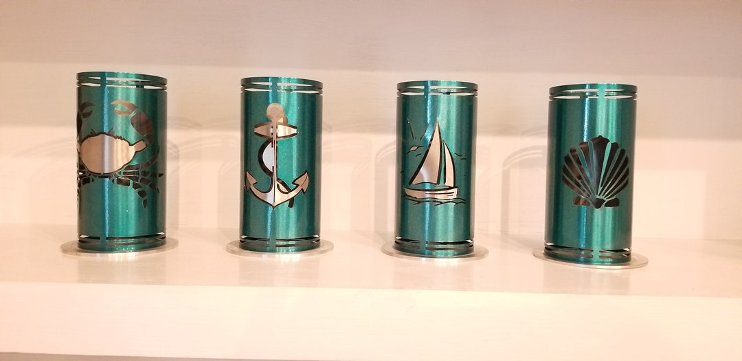 Metal Art Candle Holders Etsy