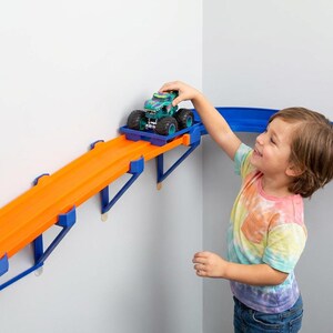 Pista de Monster Trucks para montaje en pared / Compatible con Hot Wheels y Monster Jam / Decoración para habitaciones infantiles imagen 9