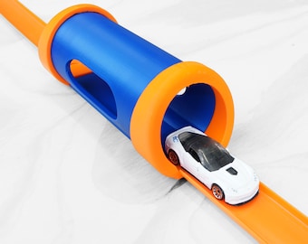 Personnaliser le tunnel | Tunnel personnalisé | Compatible avec Hot Wheels et Matchbox Cars et Track