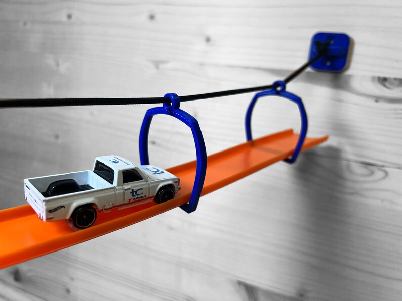 Hot Wheels Compatible Suspension Bridge 1/64 Scale Track Add Etsy
