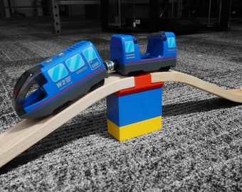 Wooden Train to Duplo Connector