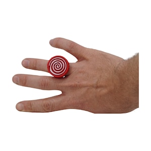 Captain Underpants Hypno Ring 3D printed Ring image 5