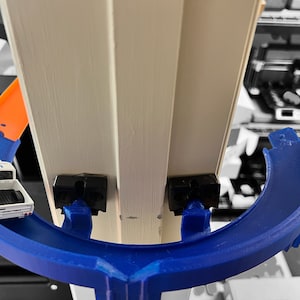 180 Degree Wall Mounted Turn | Compatible with Hot Wheels Cars and Track | Track Add On| Track Accessory