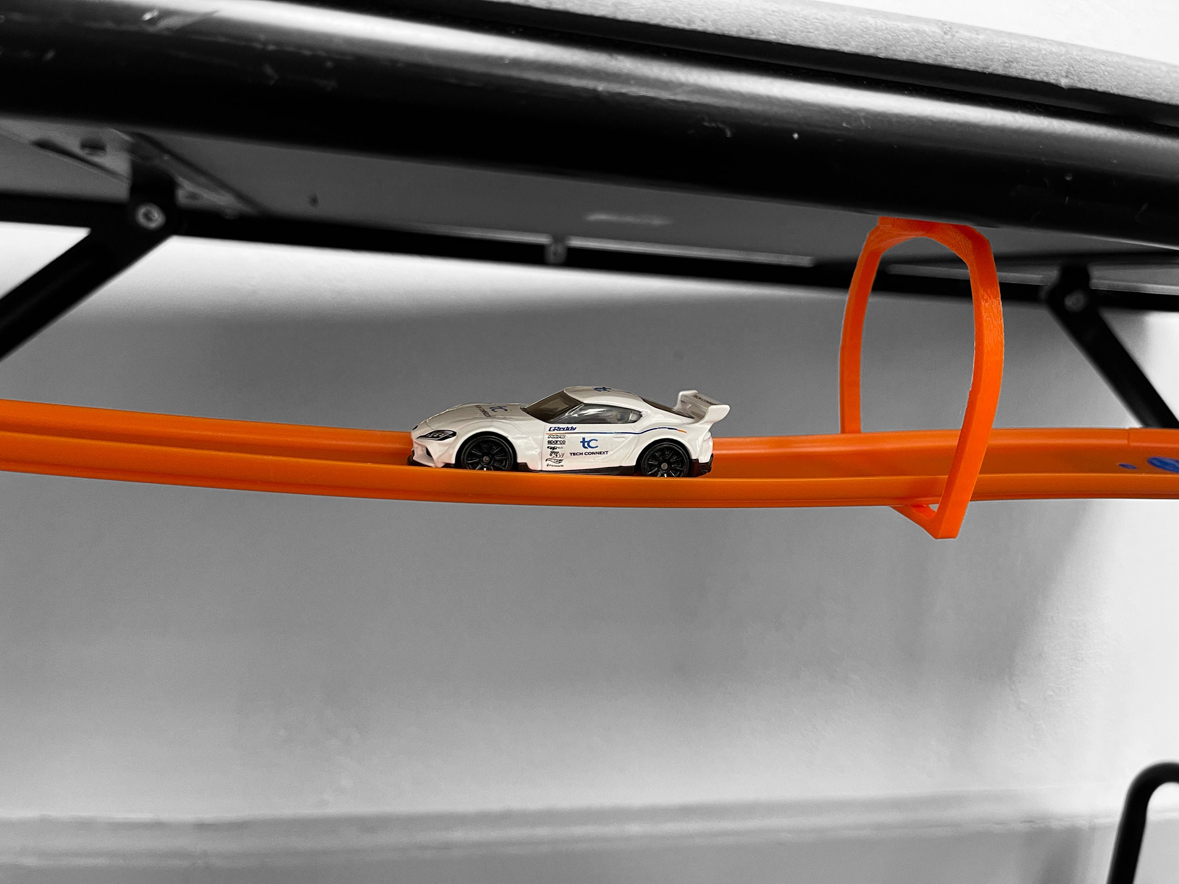 Wall Mounted Inside Turn Wall Mounted Track Compatible With Hot Wheels and  Matchbox Cars and Track 