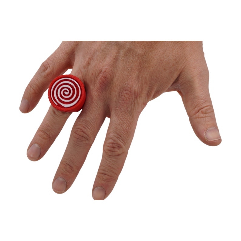 Kapitän Unterhose Hypno Ring 3D gedruckter Ring Bild 4