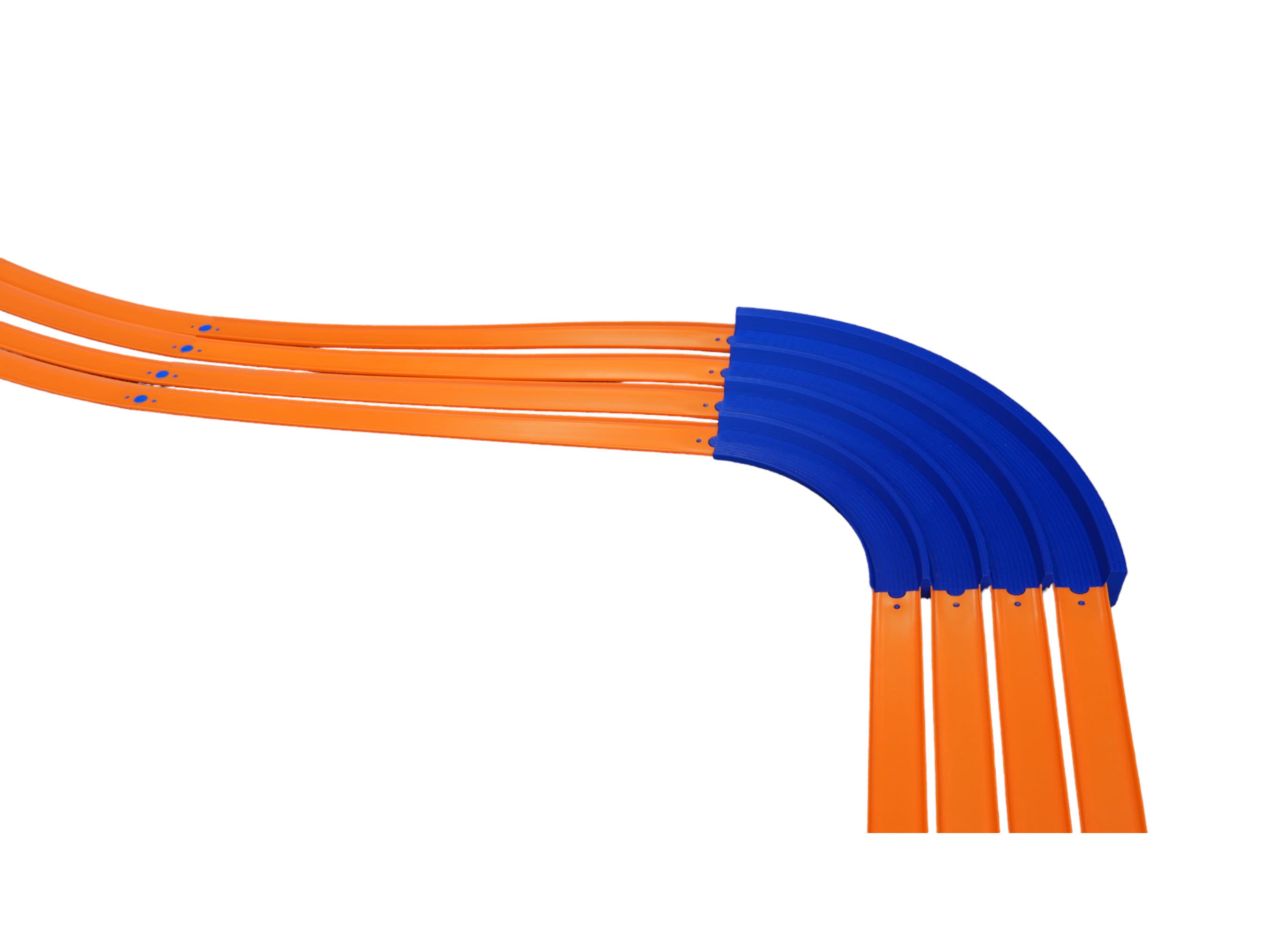 Connettori Per Piste Auto Giocattolo – Curva A 90° Per Circuiti Auto, Componenti Per Costruzioni, Regalo Per Bambini