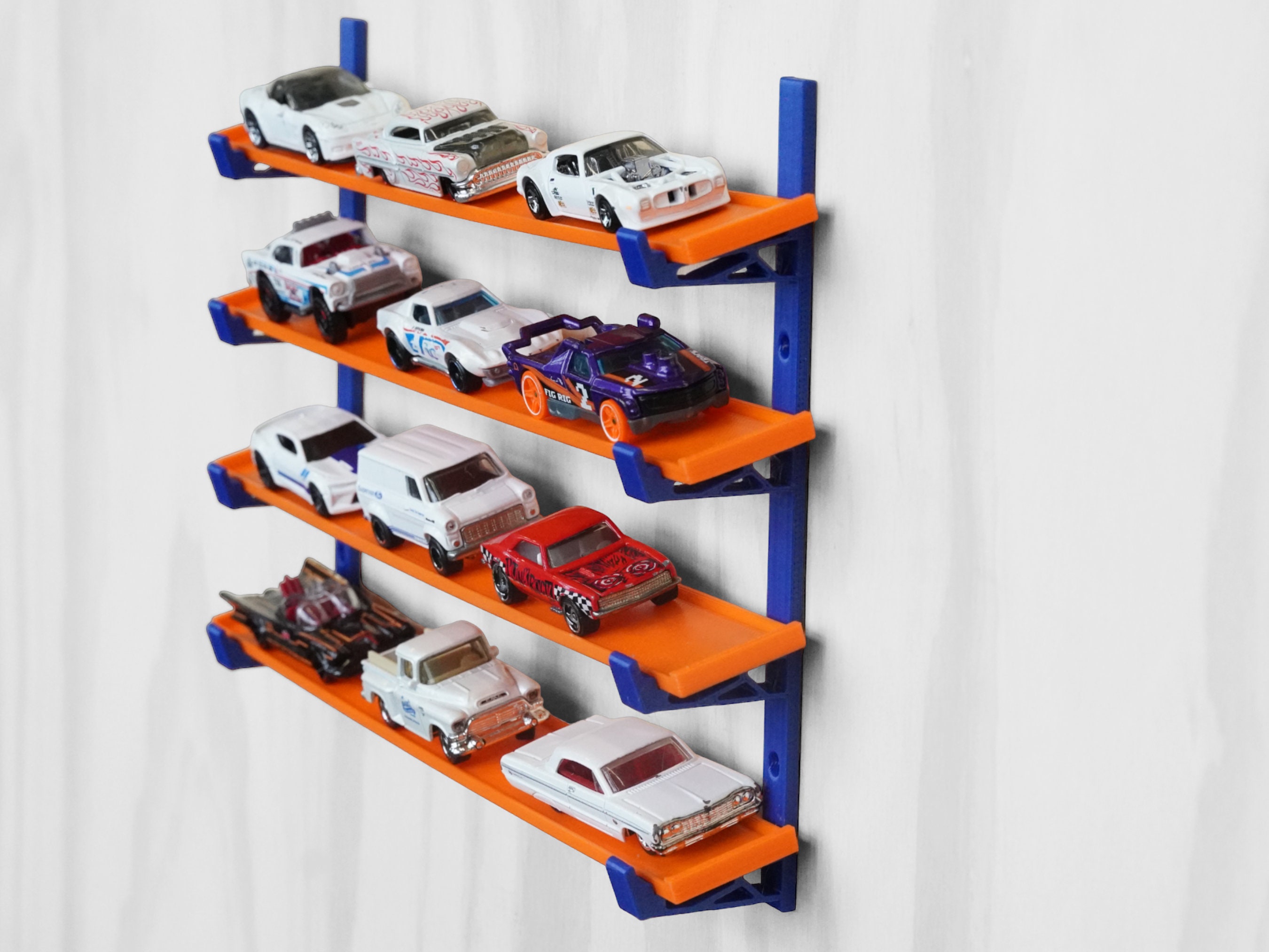 Custom Toy Car Display Storage Shelf Lightweight Car Display Rack