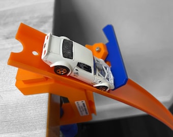Abrazadera compatible con Hot Wheels con compuerta de arranque de 1 Ln