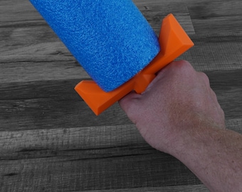 Schwertgriff für Foam Poolnudeln | Säbel & Schwert | PLA-Kunststoff | Hergestellt in den USA
