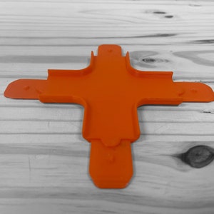 Hot Wheels Kompatibler 4-Wege Track Crossing