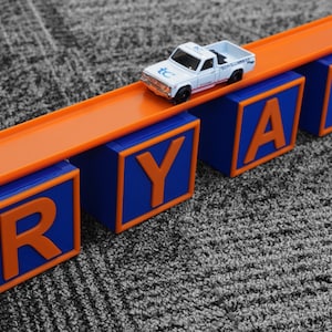 Ponte de Letras Personalizada | Ponte de Letras Compatível com Hot Wheels