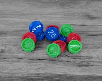 Fisher Price Compatible Replacement Coins/Toy Coins/Cash Register