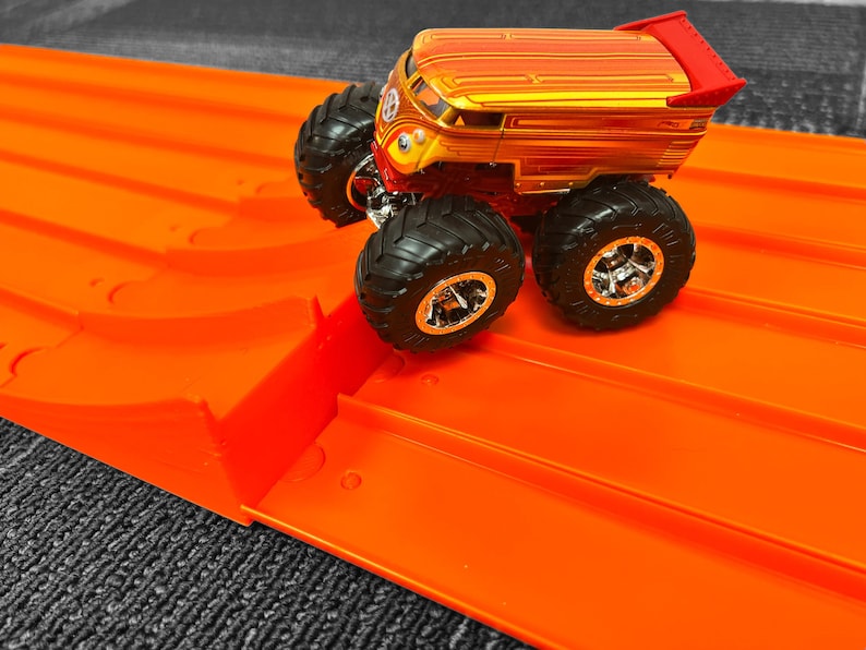 Large Super 6 Lane Raceway Compatible Jump | Custom Add on for Hot ...