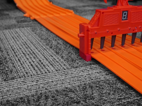 Super 6 Lane Finish Line Extender With Monster Truck Risers One