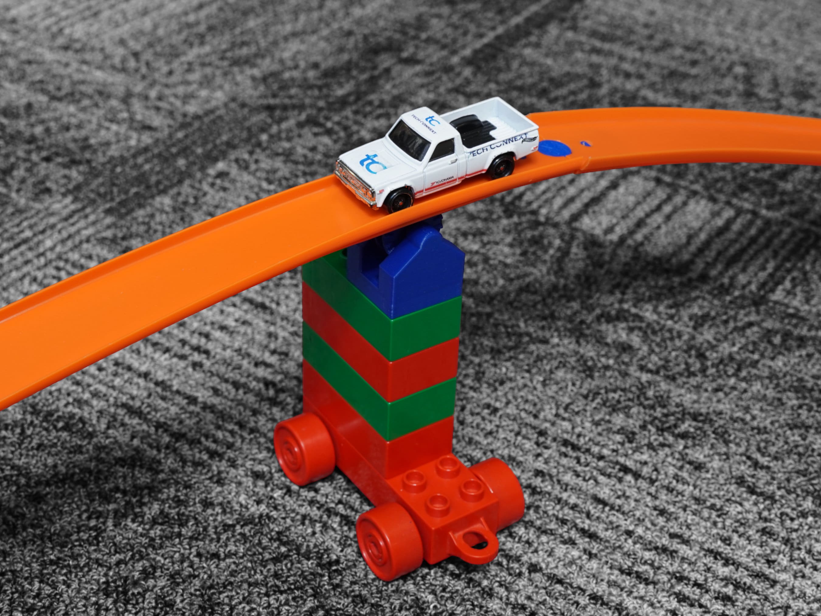 Duplo compatible avec le connecteur Hot Wheel Compatible avec