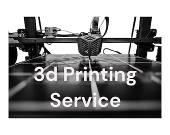 Custom 3D Printing Service: Rapid Prototyping & STL File Printing