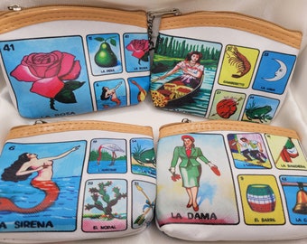 Loteria Münze Schlüsselanhänger, mexikanisches Bingo, verschiedene Arten, Zubehör