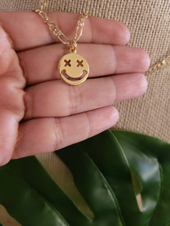 アクセサリー AMBUSH smiley charm necklace 925 gold AMBUSH® - SMILEY CHARM NECKLACE | HBX - Globally Curated