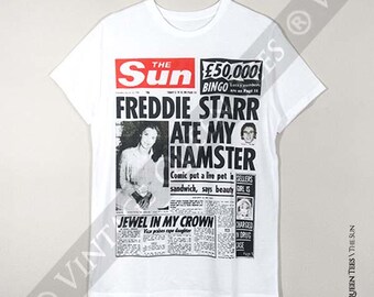 John Deacon T-shirt Queen The Sun Live at Wembley 86 Magic Tour
