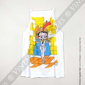 Canotta Freddie Mercury Regina Betty Boop Vivez à Wembley 86 STANDARD