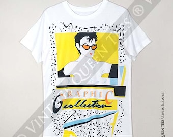 Freddie Mercury Queen T-shirt Capitol Live in Budapest 1986
