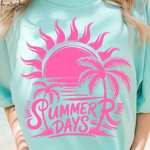 Retro Summer SVG PNG Retro Summer shirt Svg Summer Png Beach retro Svg Summer break Svg Beach Shirt Sublimation Front Back Svg