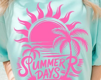 Retro Summer SVG PNG Retro Summer shirt Svg Summer Png Beach retro Svg Summer break Svg Beach Shirt Sublimation Front Back Svg