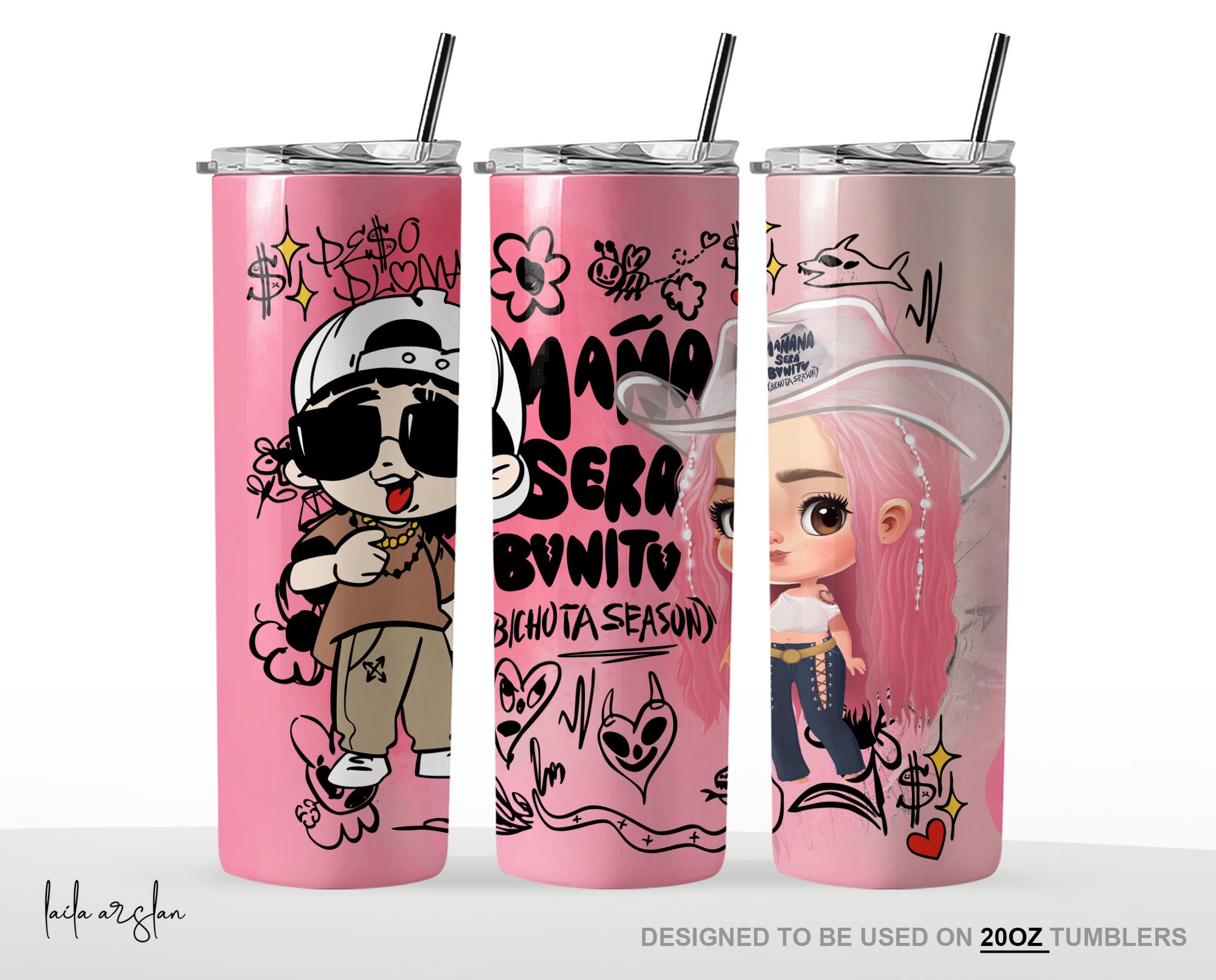 Karol G Tumbler – Mia Mami's Creations