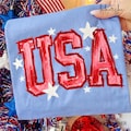 USA Shirt png, Preppy 4th of July Sublimation Design, Patriotic USA Stars PNG, Trendy Cute Fourth of July Veterans Girly Digital Download product logo