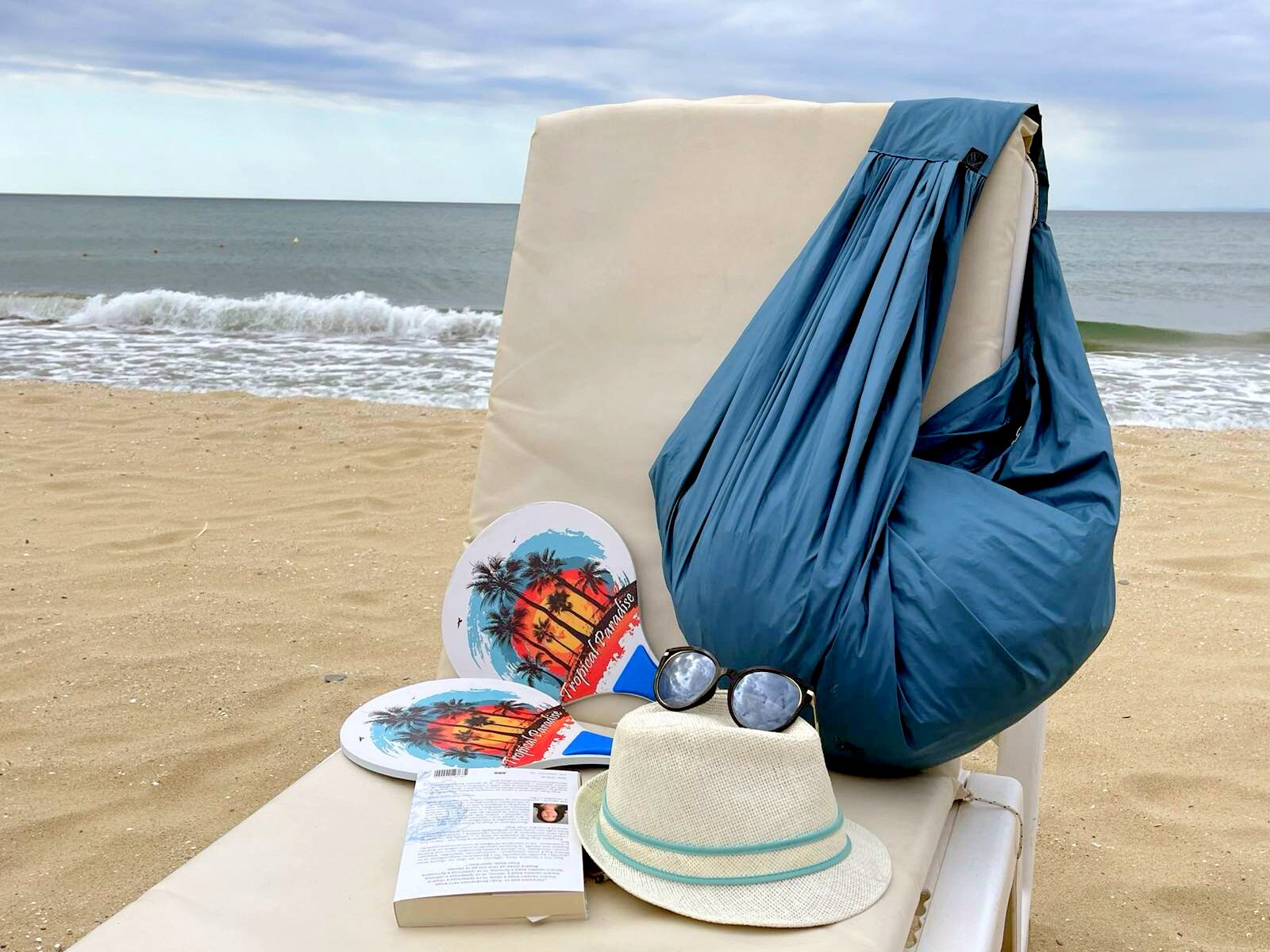 Folding beach bag sales