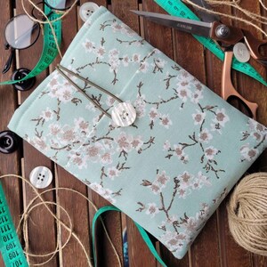 Handmade Adjustable Book Cover Case Sleeve Buddy Diary Jacket Sleeve A5 Light Rose Stars Handmade Adjustable Book Cover Case Sleeve Buddy Diary Jacket Sleeve A5 Light Rose Stars