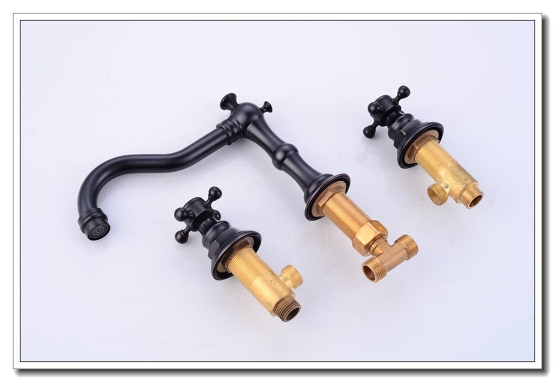 Lavabo de baño Grifo de latón antiguo Baño Tocador Grifo | Etsy