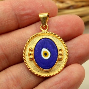 Minimalist Jewelry Pendant Evil Eye,Evil Eye Pendant Necklace,Evil Eye Pendant, Evil Eye Gold Filled Necklace Pendant, Gift For Her