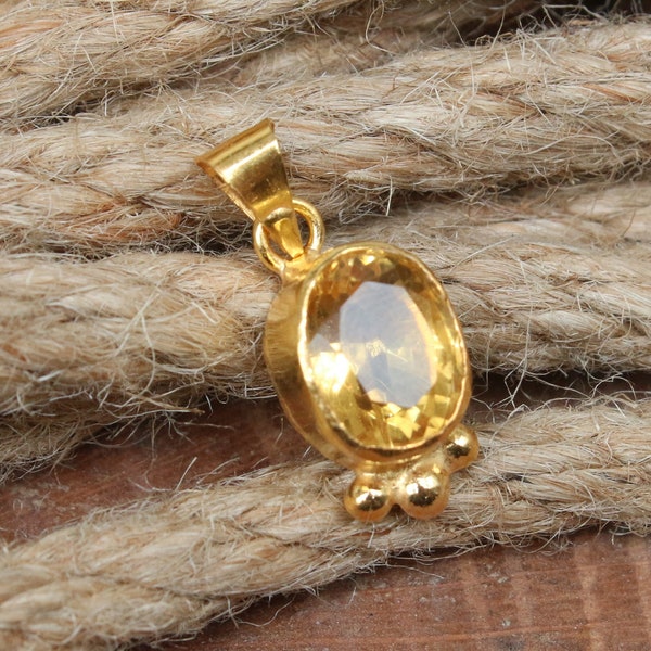 Citrine Mikado Bouquet Pendant main image 0