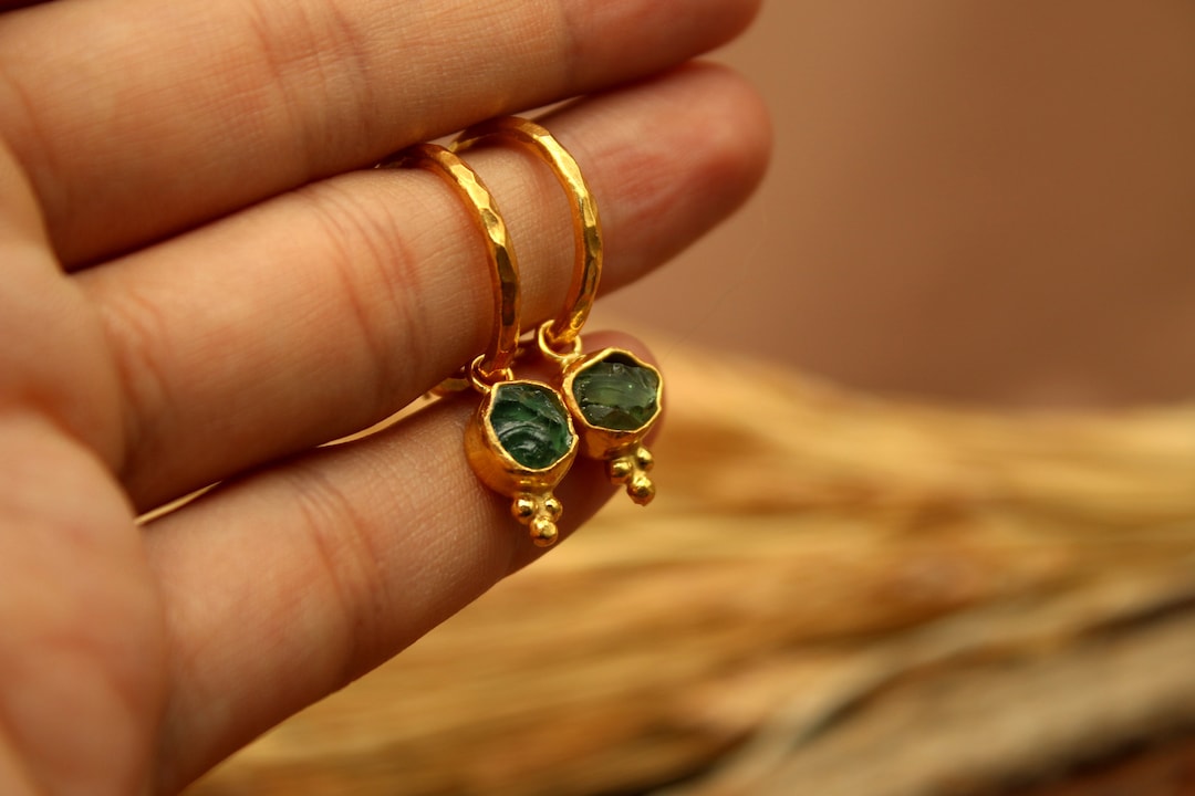 Green Apatite Earrings, Gemstone Earrings, Sterling Silver Earrings, Green Stone Earrings ...