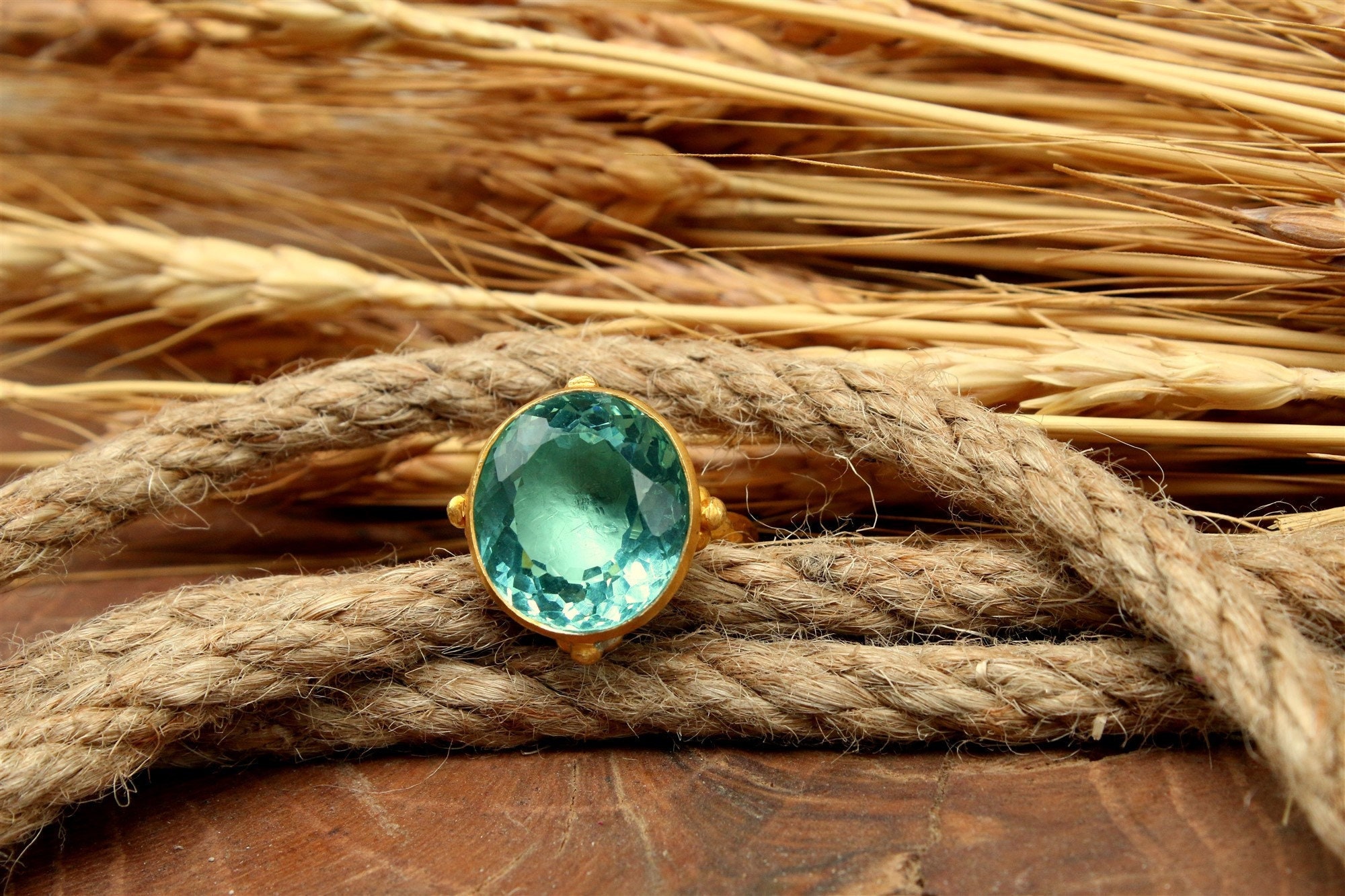 Anillo grande de turmalina Paraiba, anillo de turmalina de Maine en plata, anillo multiturmalina, regalo personalizado, anillo de turmalina de plata para hombre.