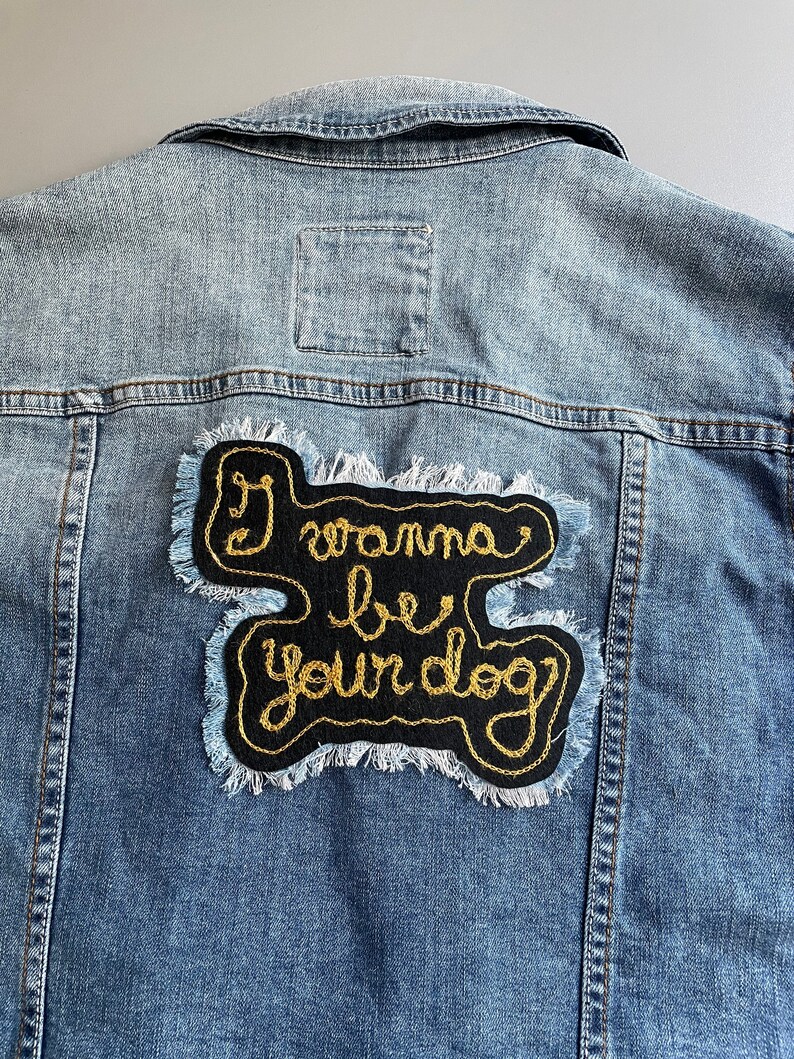 Buy Chainstitch Embroidery Patches Hell Bent, Bad Influence, I Wanna Be ...