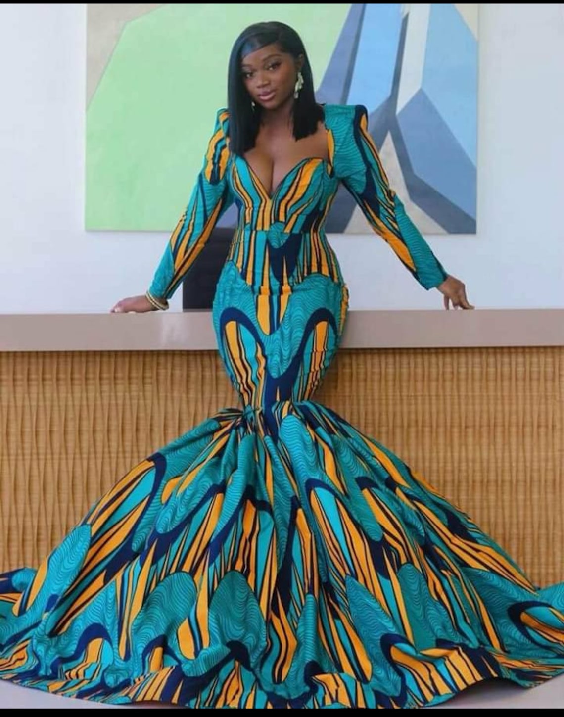 Prom Dresses African Prom Gown African Women Clothing Etsy