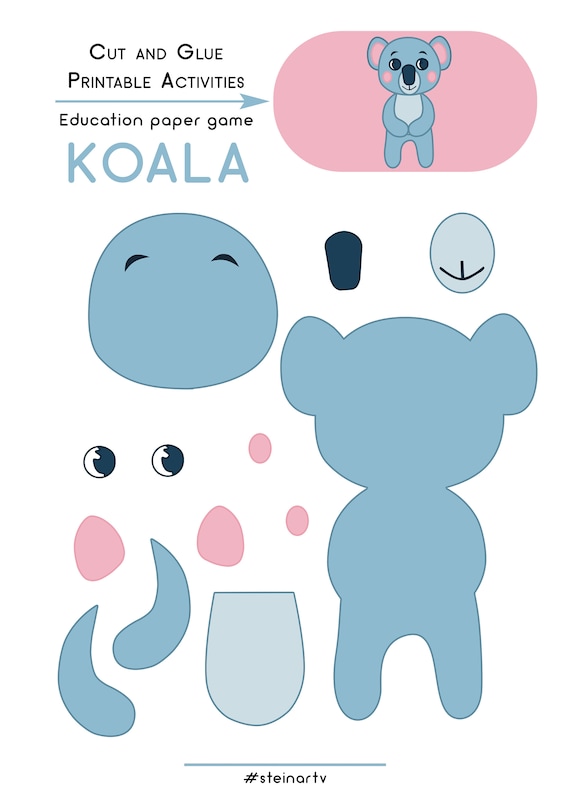 printable-koala-craft-template-ubicaciondepersonas-cdmx-gob-mx