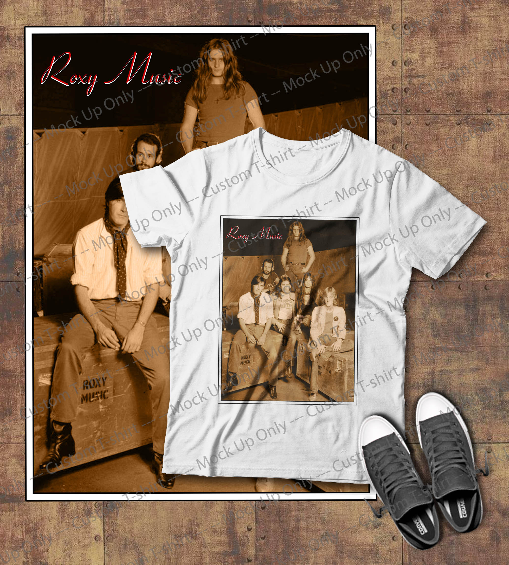 Roxy Music Tshirt Unisex Classic Retro Tshirt Vintage Etsy UK